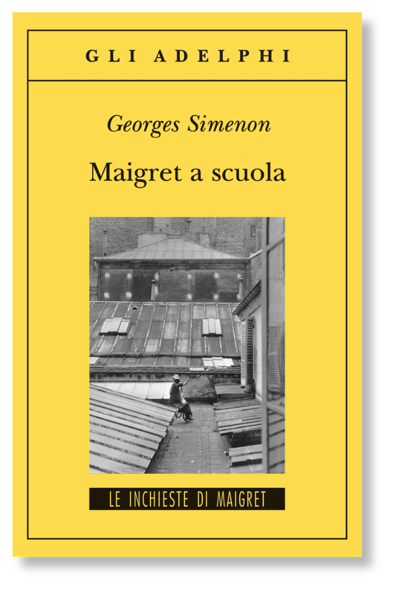 Copertina del libro “Maigret a scuola” di Georges Simenon
