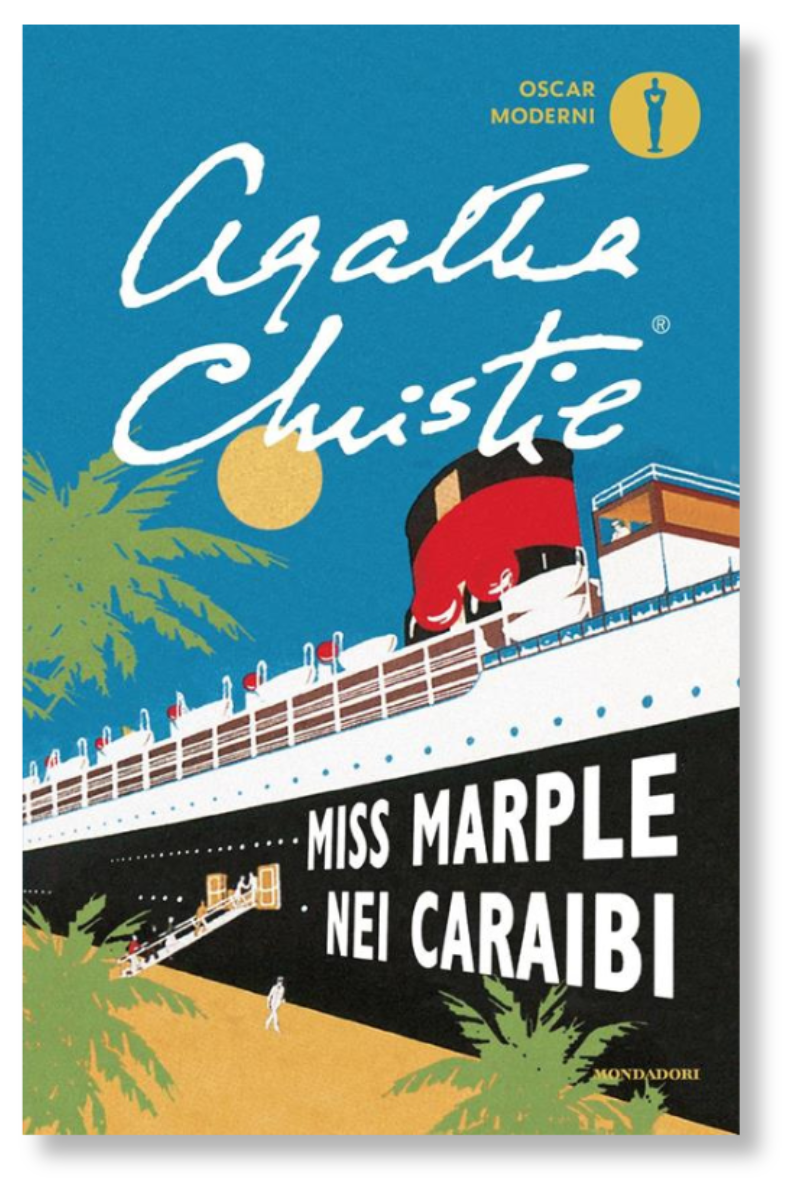 Copertina del libro “Miss Marple nei Caraibi” di Agatha Christie
